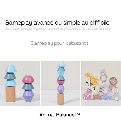 Empileurs de Figurines en bois - Animal Balance™