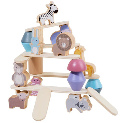 Empileurs de Figurines en bois - Animal Balance™