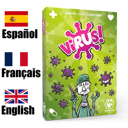 Jeu de cartes épidémique - Virus