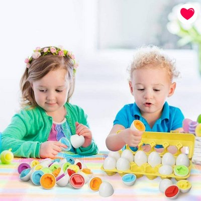 Jeu de formes et couleurs - EggShapes™ - J'aime mes enfants