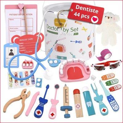 Kit médicale en bois pour enfant - Doctor-Kid™ - J'aime mes enfants