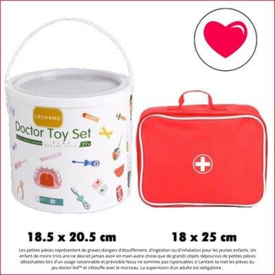 Kit médicale en bois pour enfant - Doctor-Kid™ - J'aime mes enfants