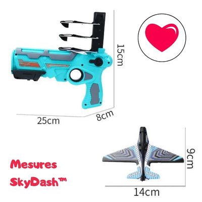 Lanceur d'avion en mousse - SkyDash™ - J'aime mes enfants