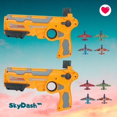 Lanceur d'avion en mousse - SkyDash™ - J'aime mes enfants