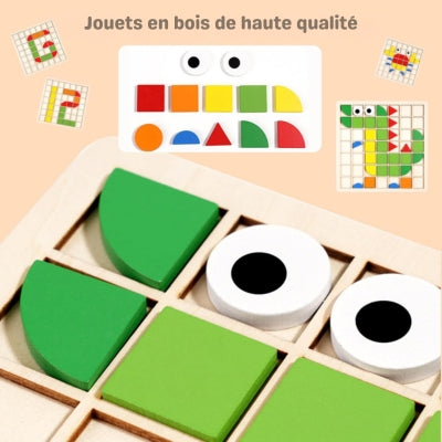 Puzzle Mosaïque en Bois Mosaikids™ 3 ans +