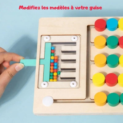 Jeu de logique Rainbow Mind™ de Montessori  3 ans +