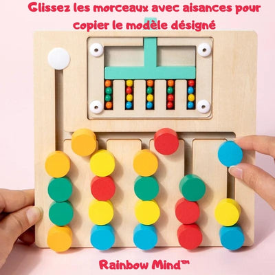 Jeu de logique Rainbow Mind™ de Montessori  3 ans +