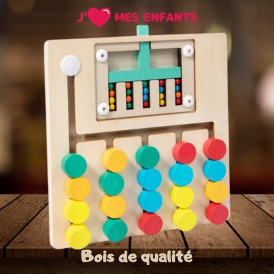 Jeu de logique Rainbow Mind™ de Montessori  3 ans +