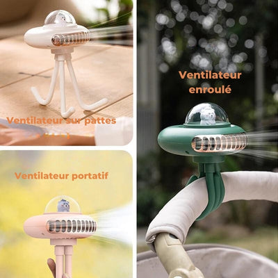 Ventilateur portatif  : Space Ventilo™ Rechargeable