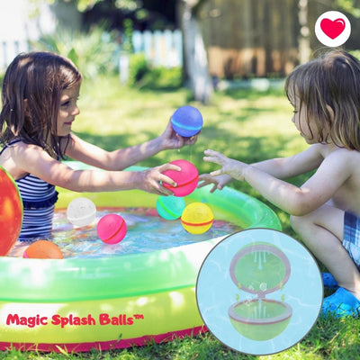 Ballons d'eau réutilisables - Magic Splash Balls™ 3 ans +