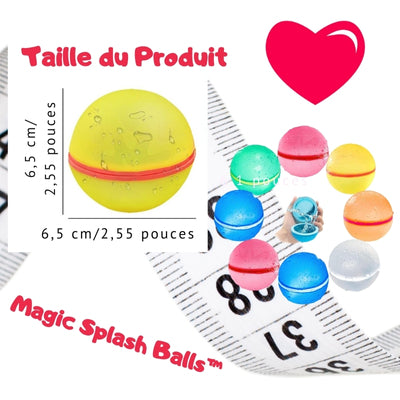 Ballons d'eau réutilisables - Magic Splash Balls™ 3 ans +