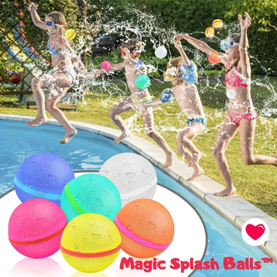 Ballons d'eau réutilisables - Magic Splash Balls™ 3 ans +