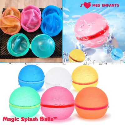 Ballons d'eau réutilisables - Magic Splash Balls™ 3 ans +