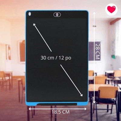 Tablette à dessin avec bouton à effaçage rapide - MyDoodleBoard™ - J'aime mes enfants