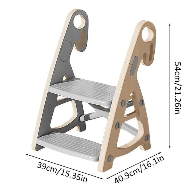 Tabouret sécurisé StepEase™ pour enfants - J'aime mes enfants