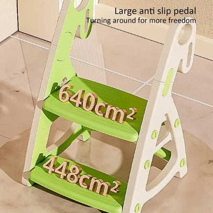 Tabouret sécurisé StepEase™ pour enfants - J'aime mes enfants